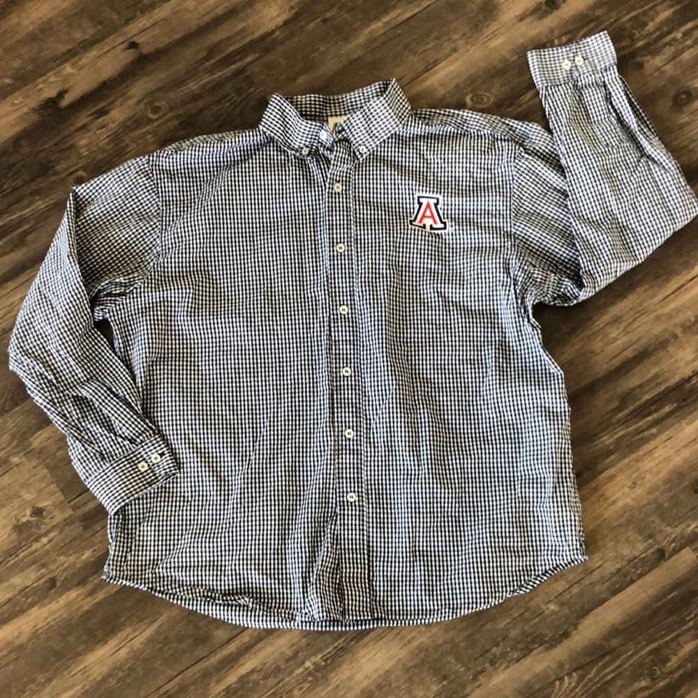 Russell Arizona Checkered Button-Up Shirt